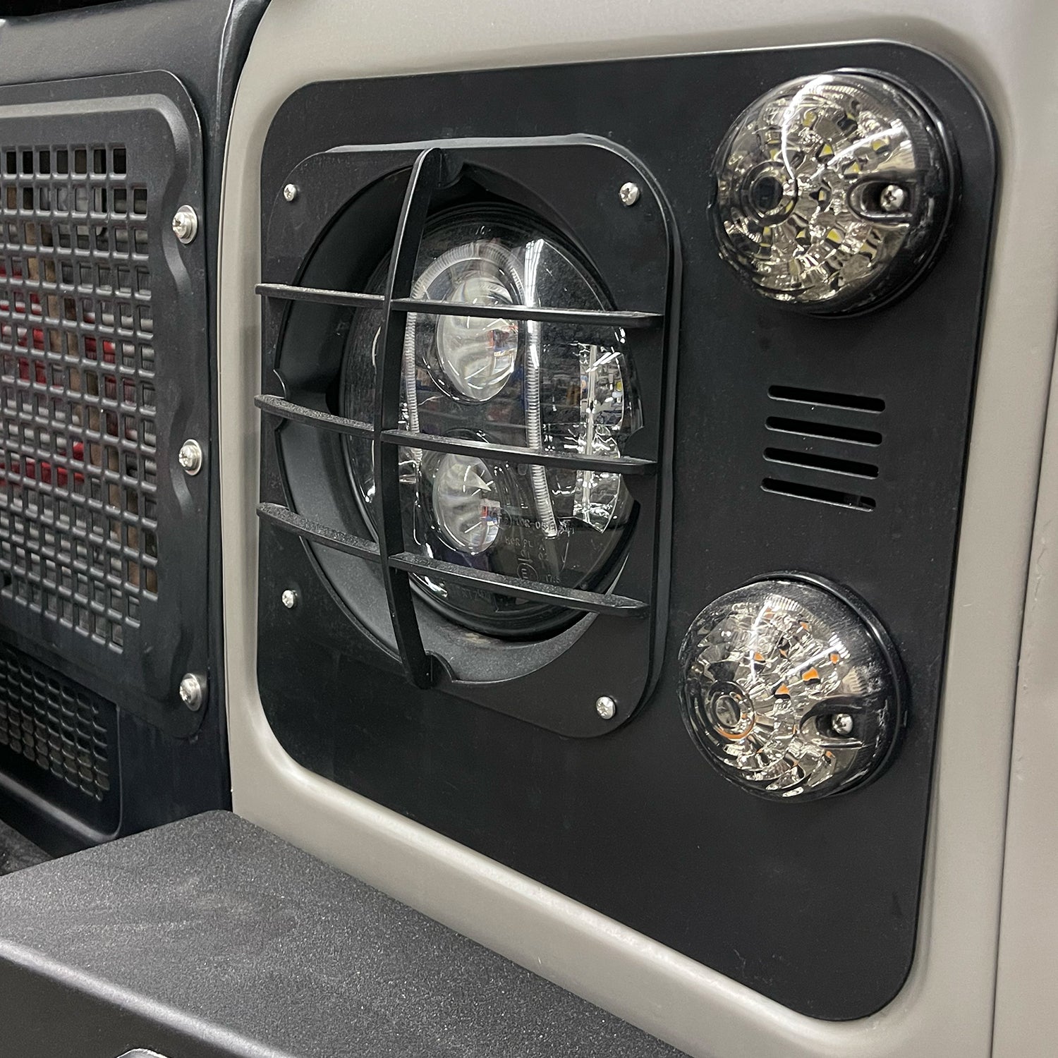 Retro Headlight Surrounds